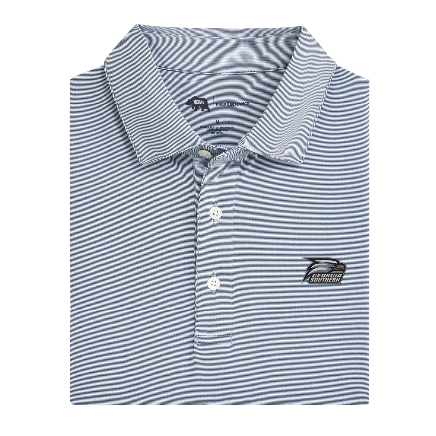 Georgia Southern Hairline Stripe Polo