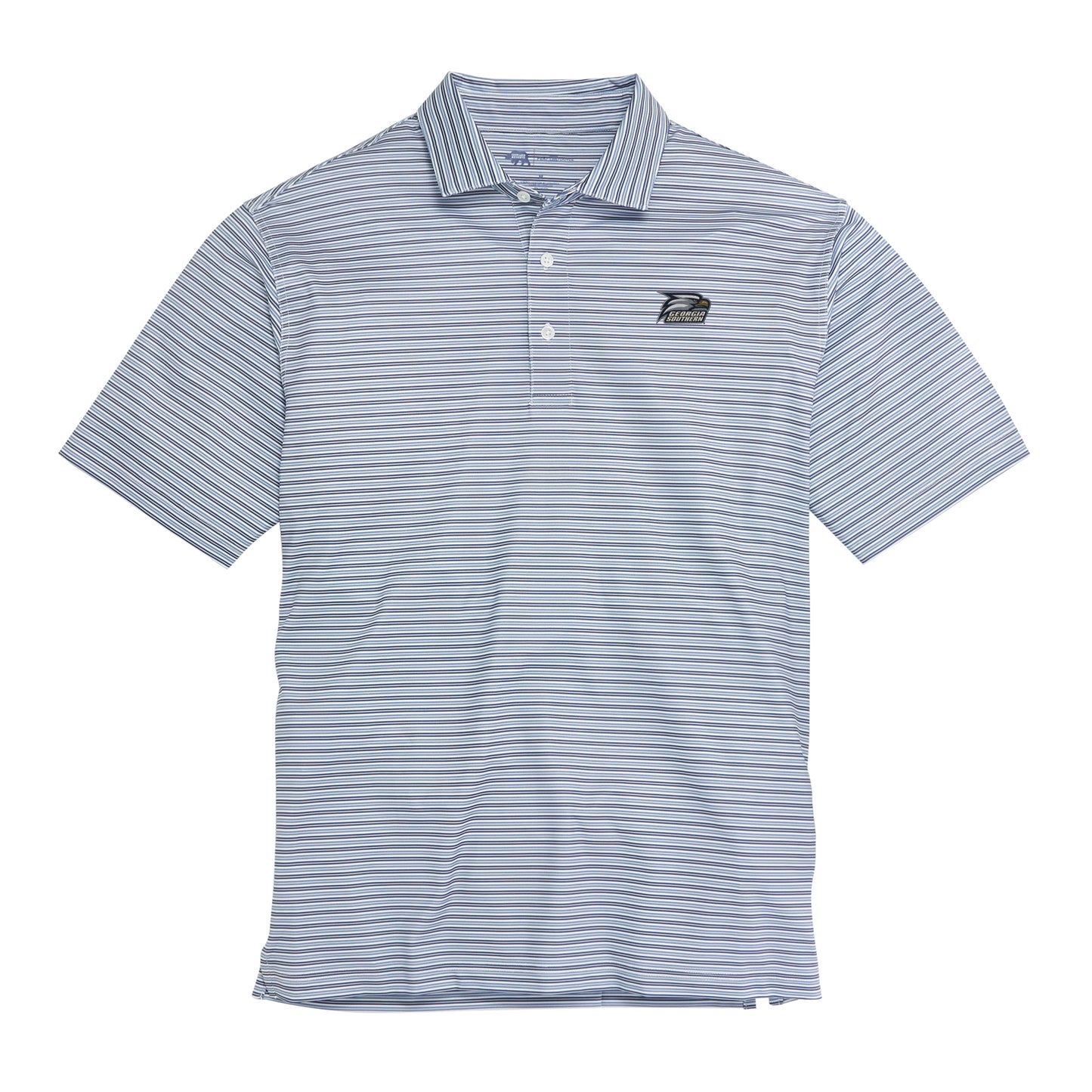 Wedge Stripe Georgia Southern Performance Polo