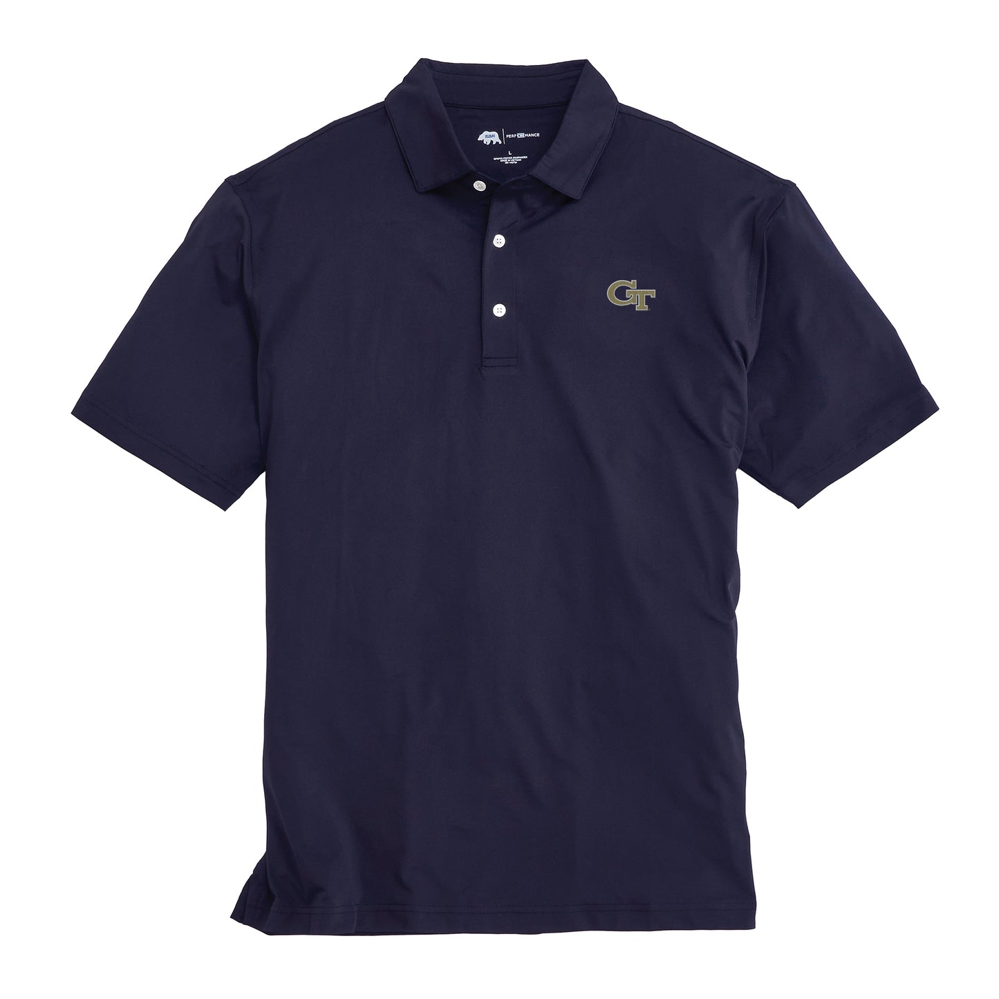 Georgia Tech Solid Performance Polo