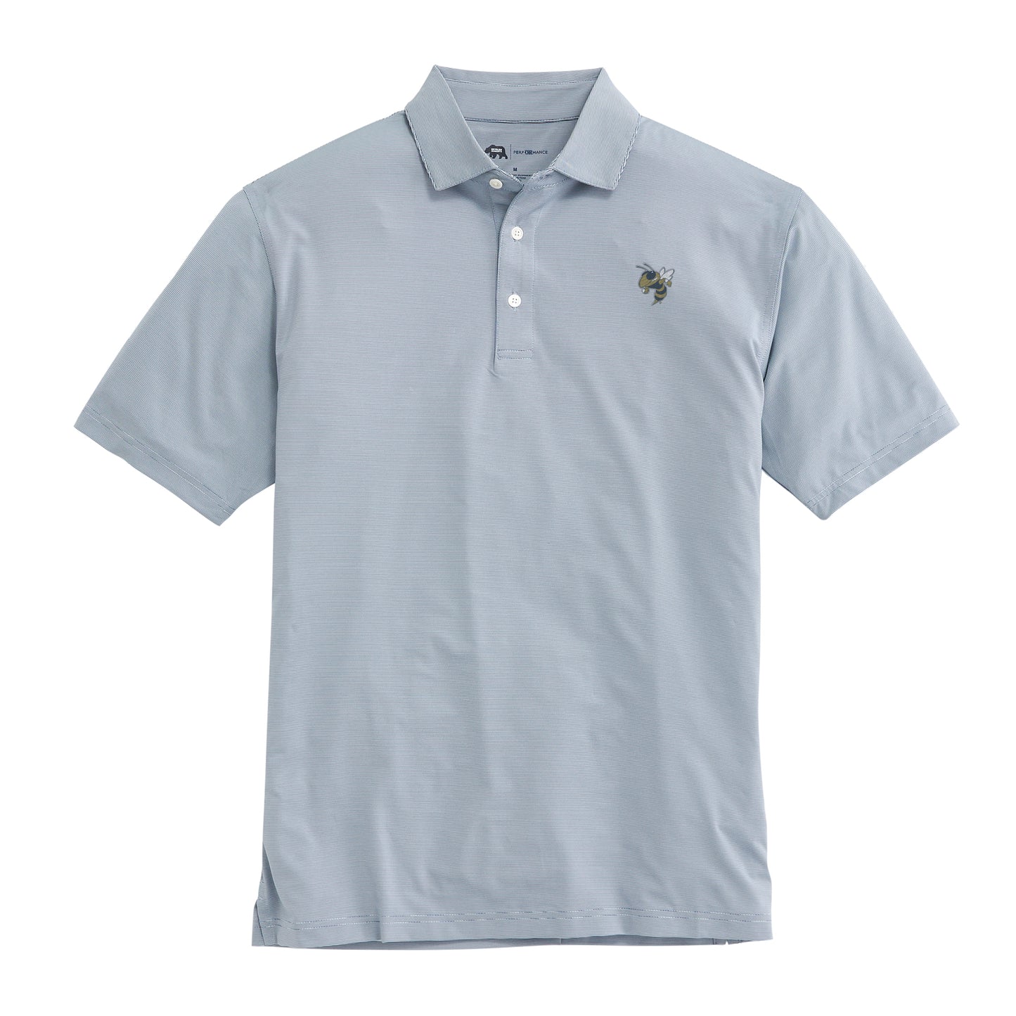 Buzz Hairline Stripe Performance Polo