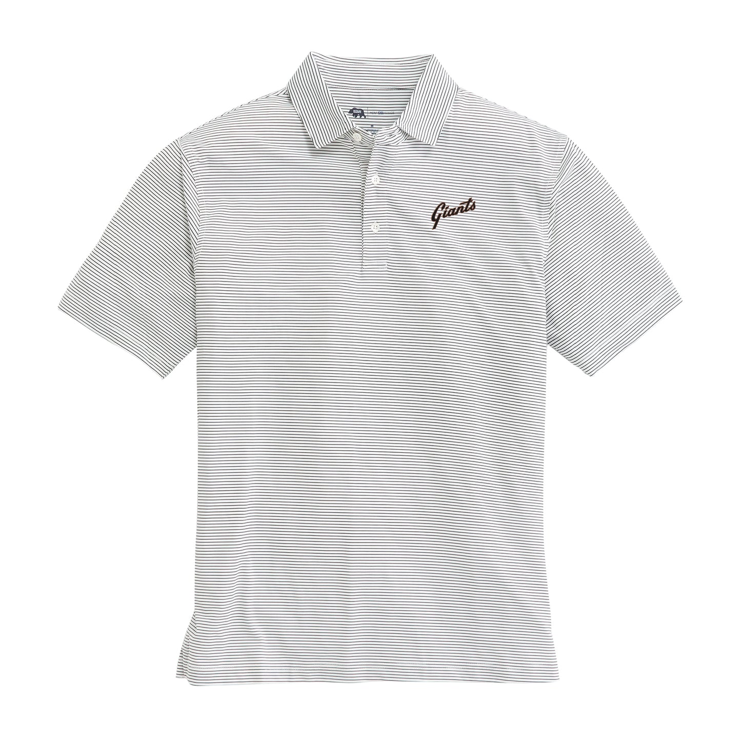 San Francisco Giants Script Birdie Stripe Performance Polo