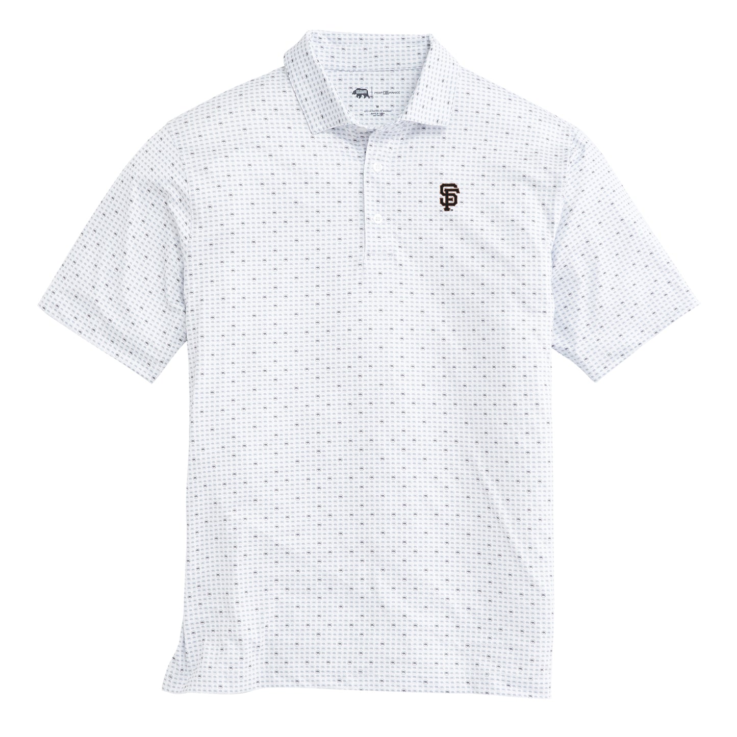 San Francisco Giants Tour Logo Printed Performance Polo