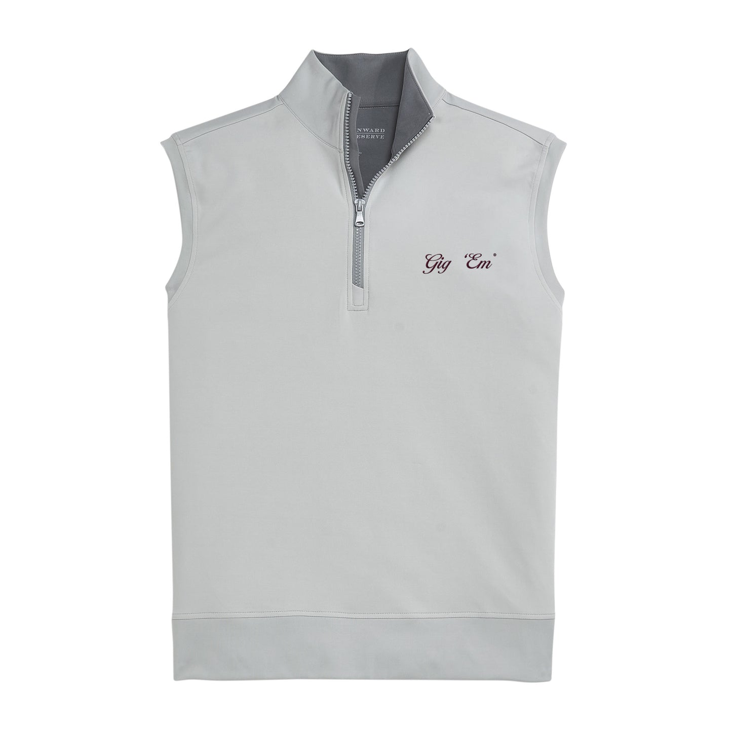 Gig 'Em Vintage Script Brendon Performance Vest