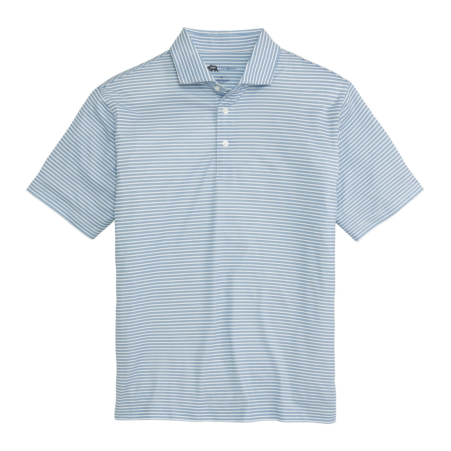 Guide Stripe Performance Pique Polo - Endless Sky