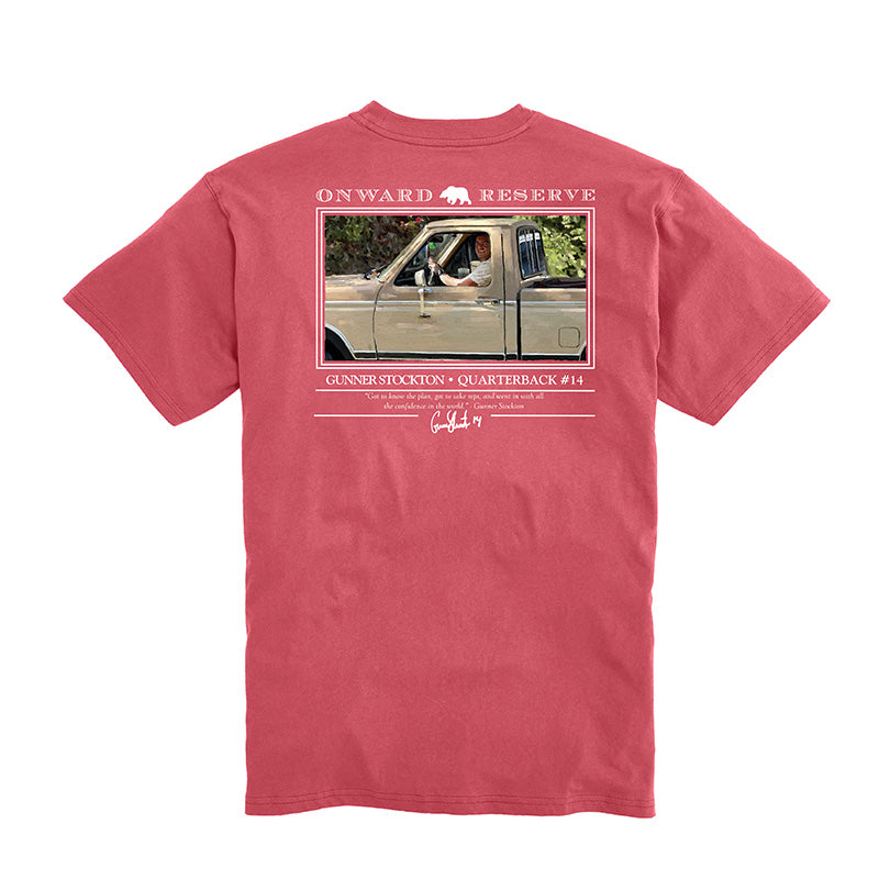 Gunner Stockton Tee - Washed Red