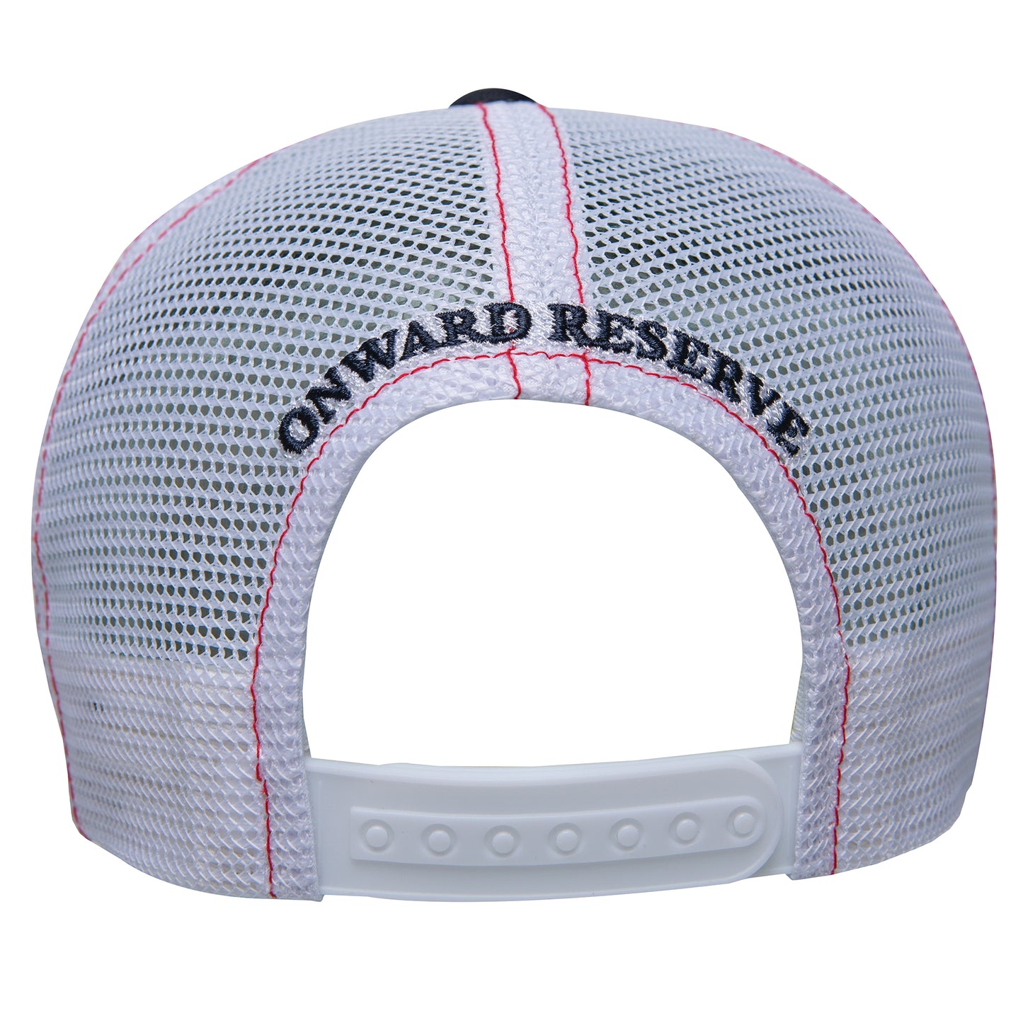 Ole Miss Super Stripe Vintage Trucker - Red
