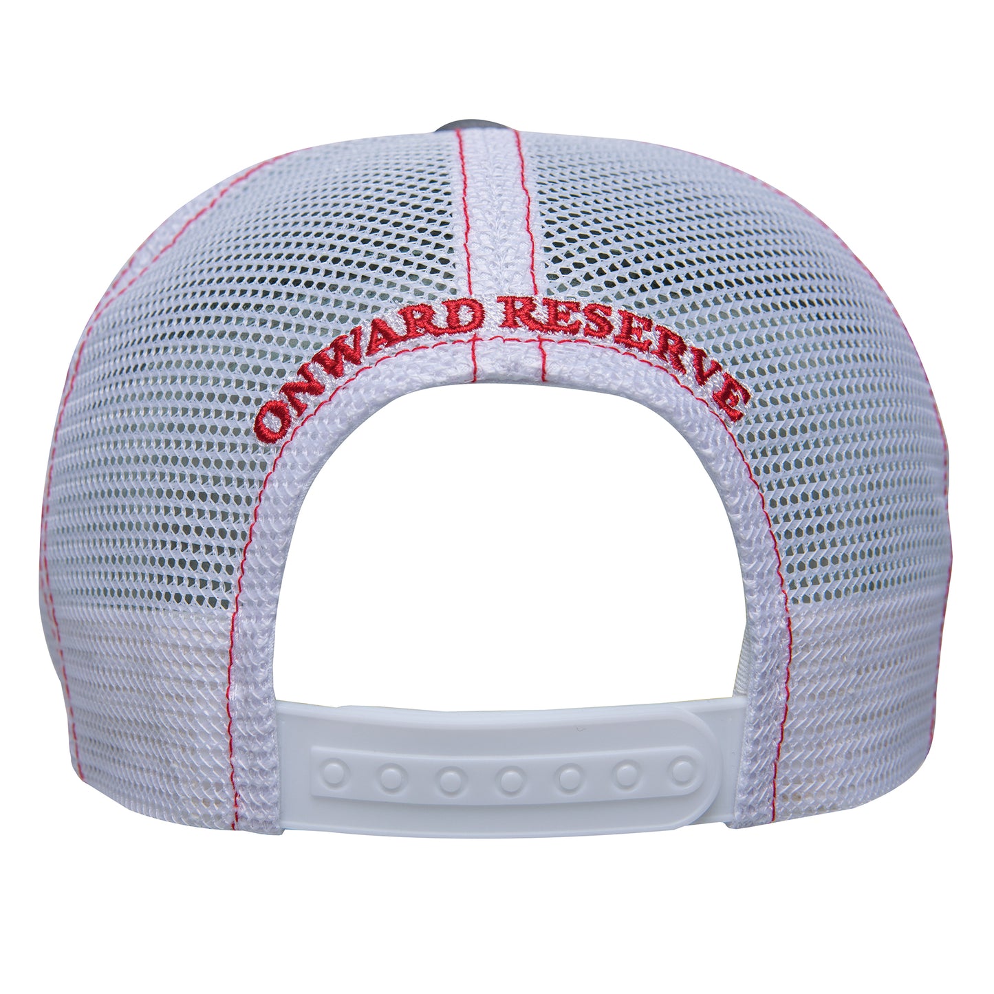 Alabama Super Stripe Vintage Trucker - Crimson