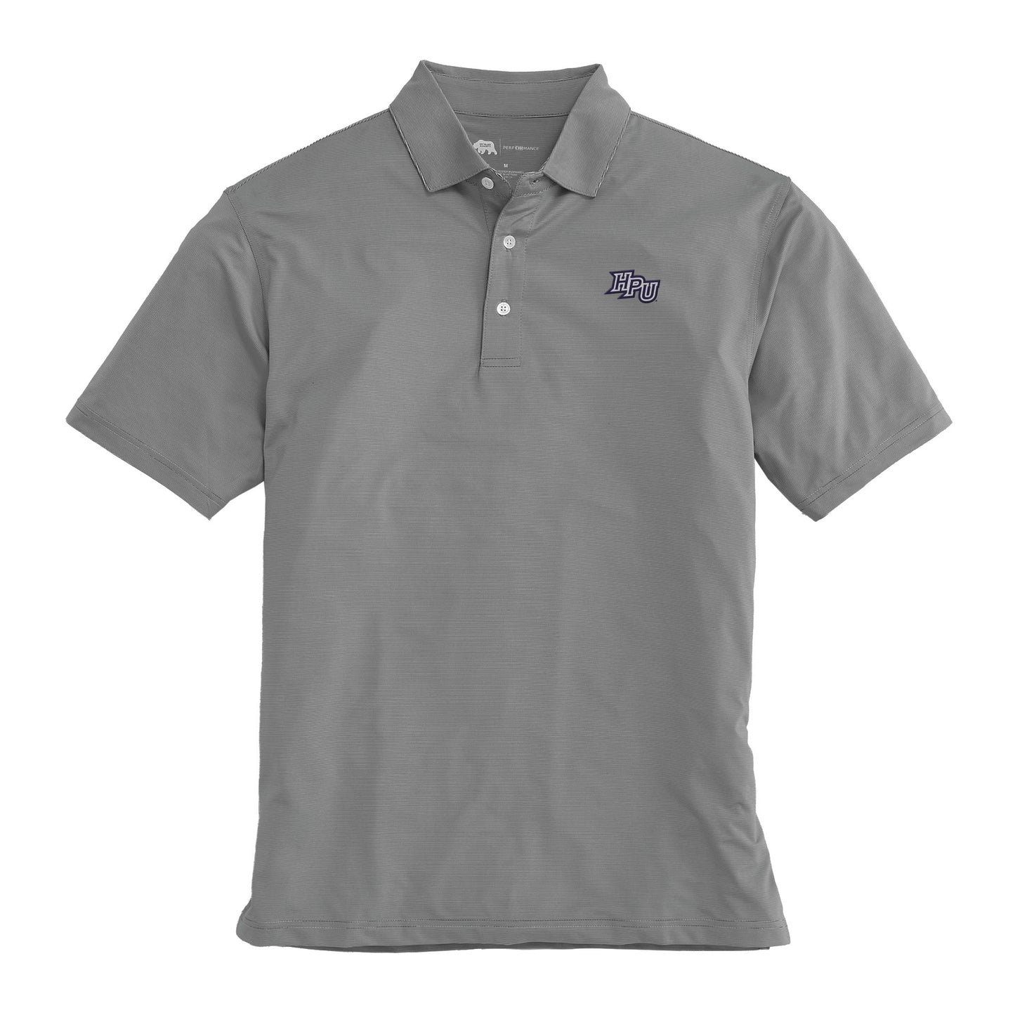 High Point Hairline Stripe Performance Polo