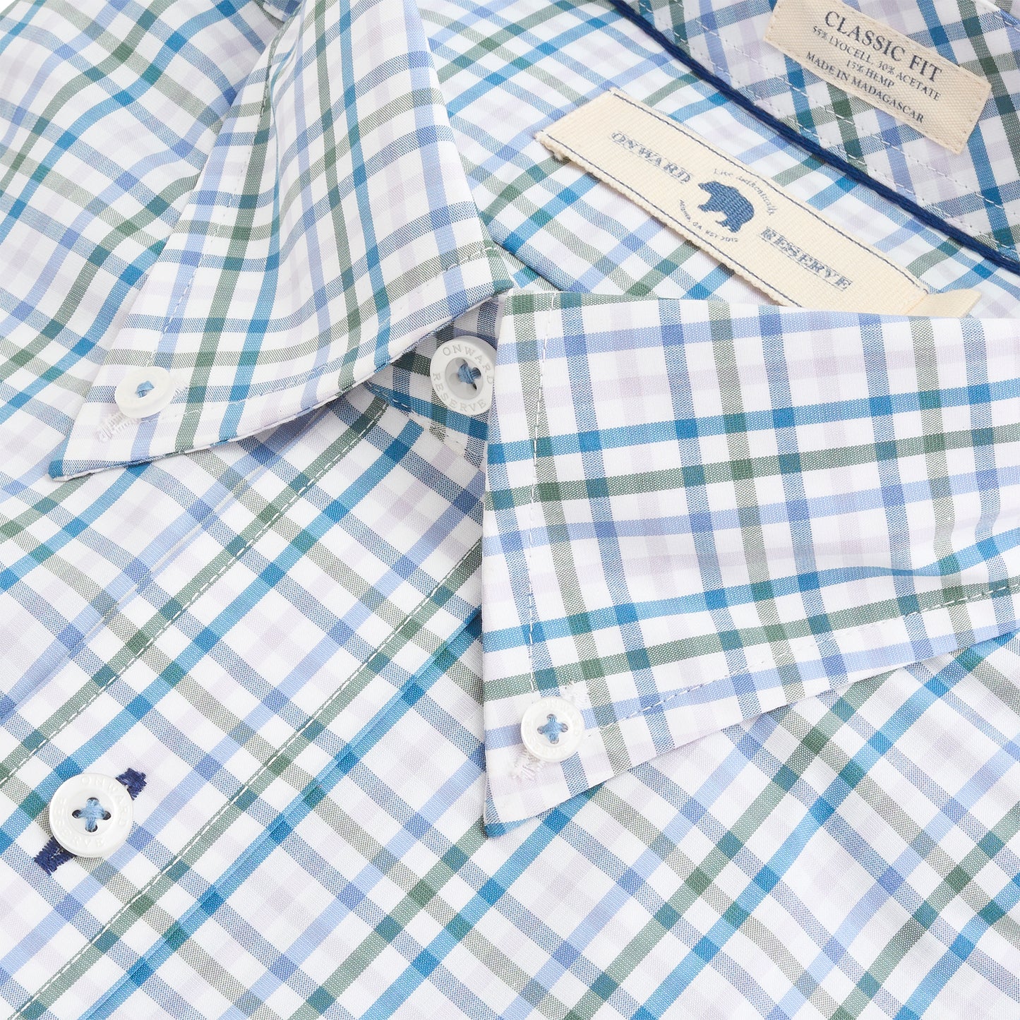 Hoback Classic Fit Quad Button Down