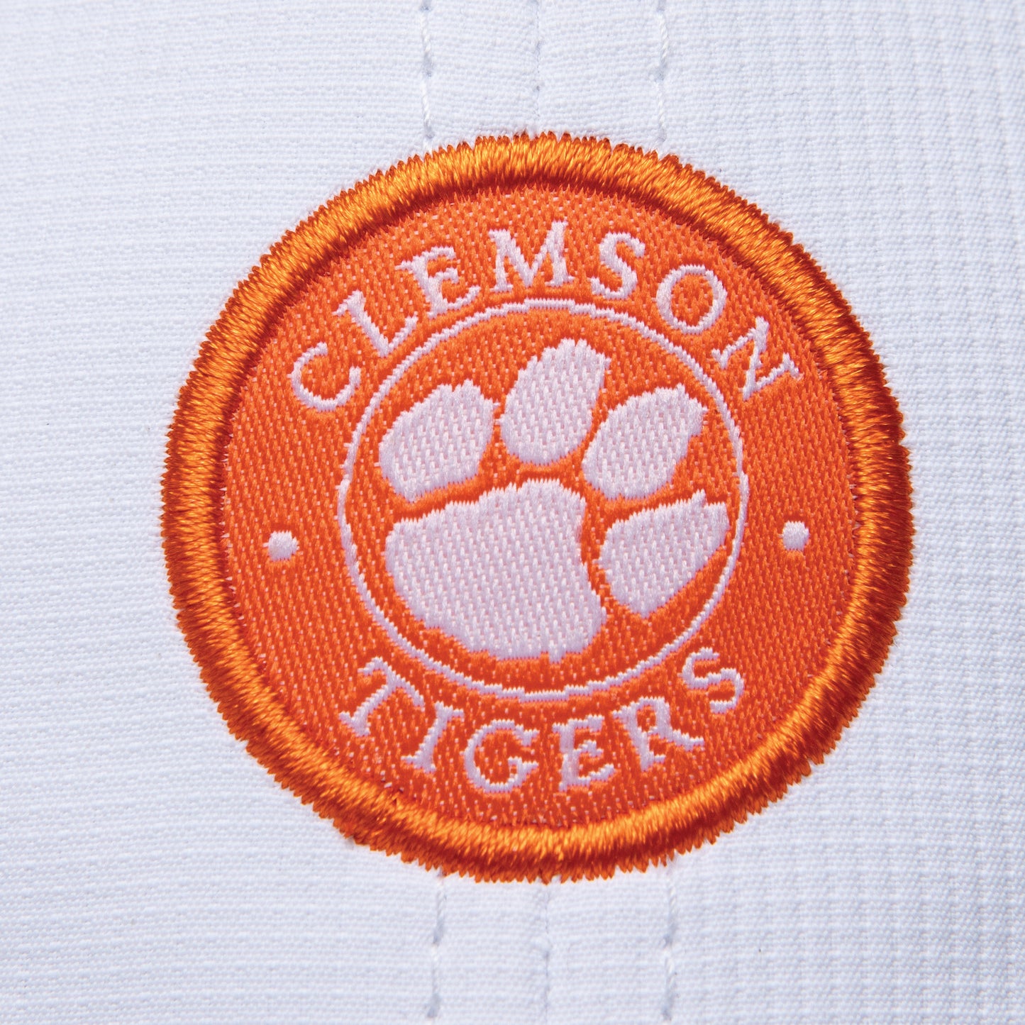 Clemson Club Performance Hat - White