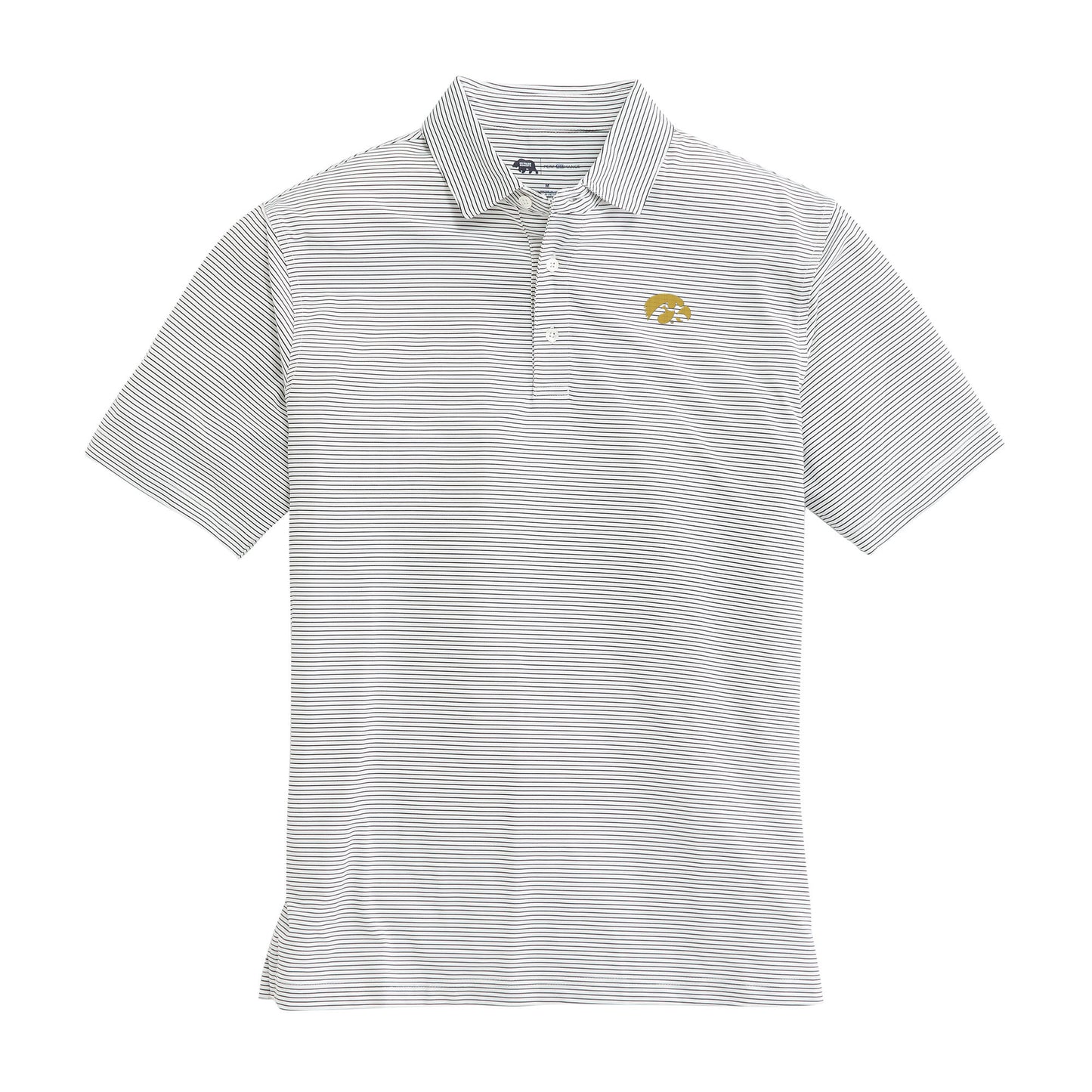 Birdie Stripe Iowa Performance Polo
