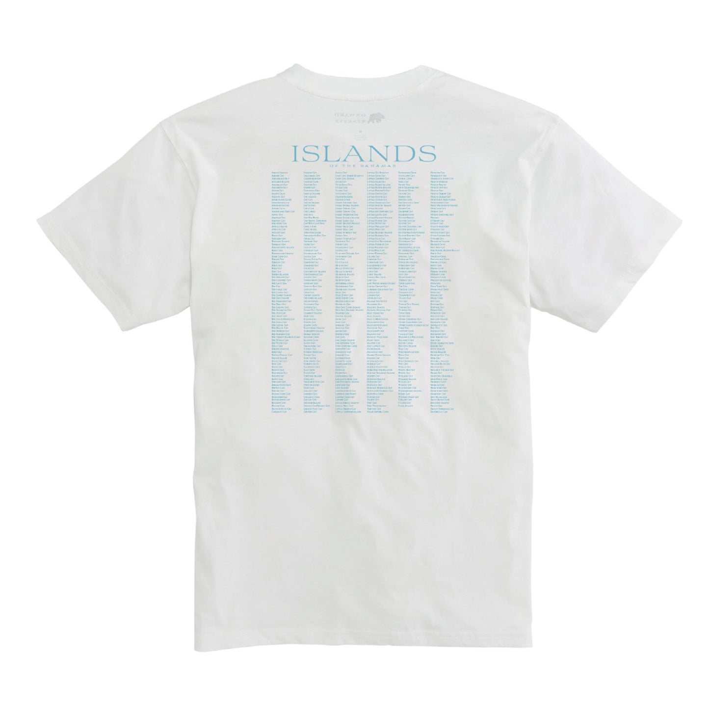 Islands of the Bahamas Tee - White