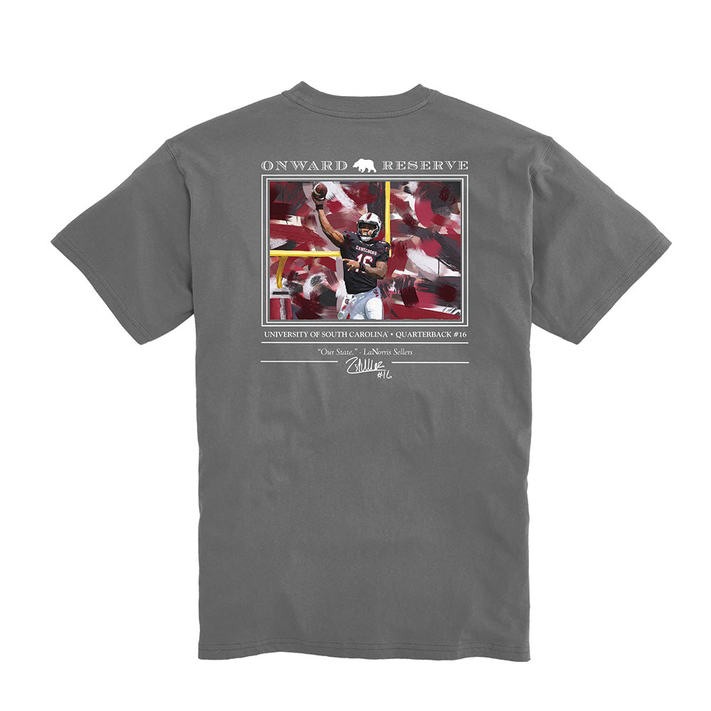 LaNorris Sellers Tee - Granite