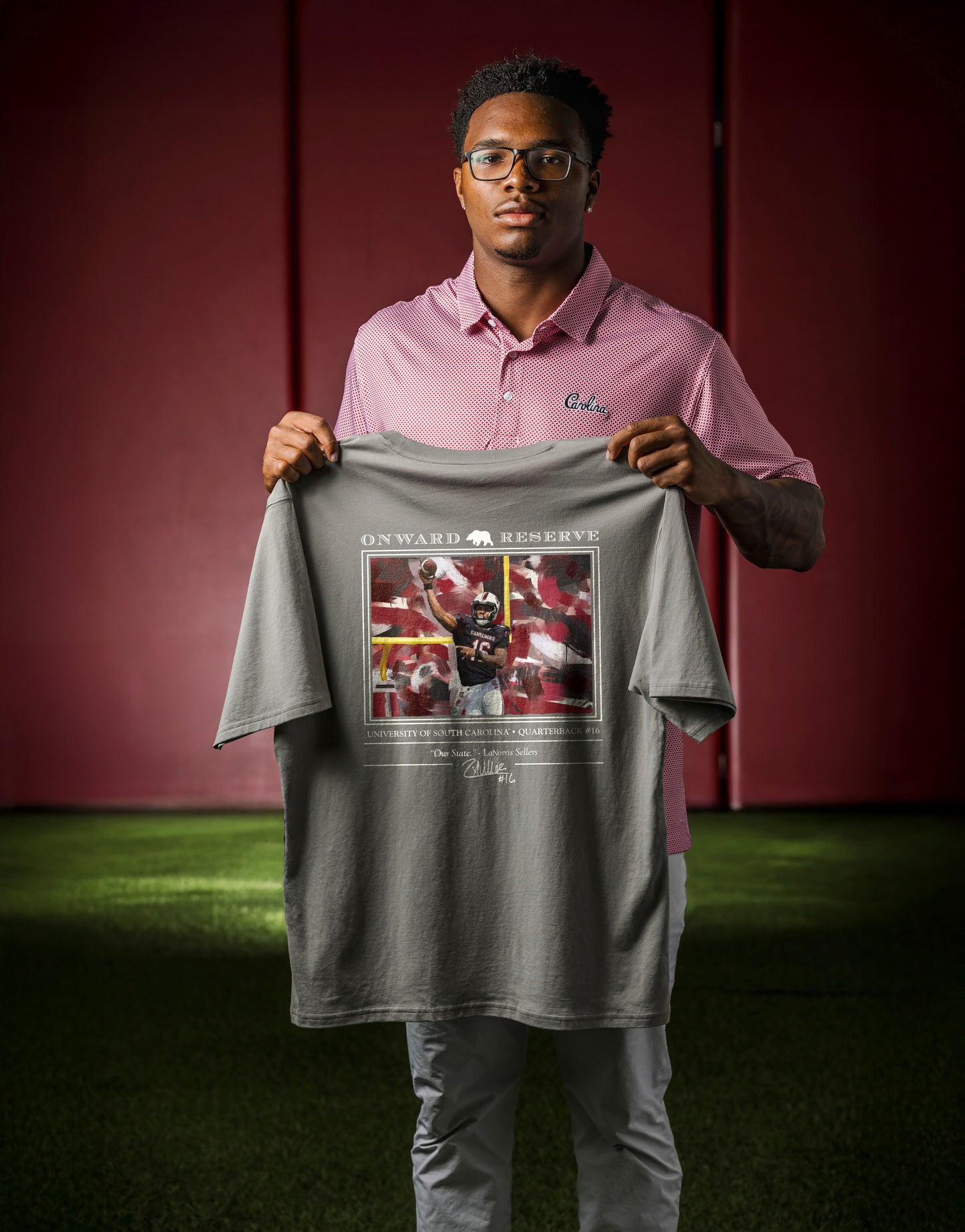 LaNorris Sellers Tee - Granite