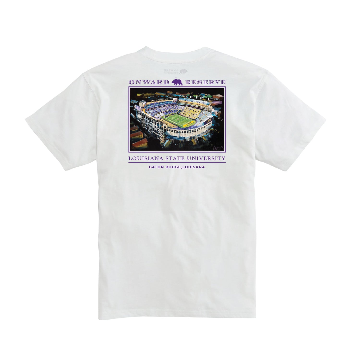 Lewis Tiger Stadium Tee