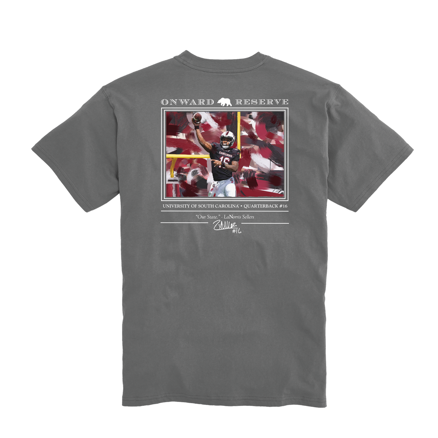 LaNorris Sellers Tee - Granite