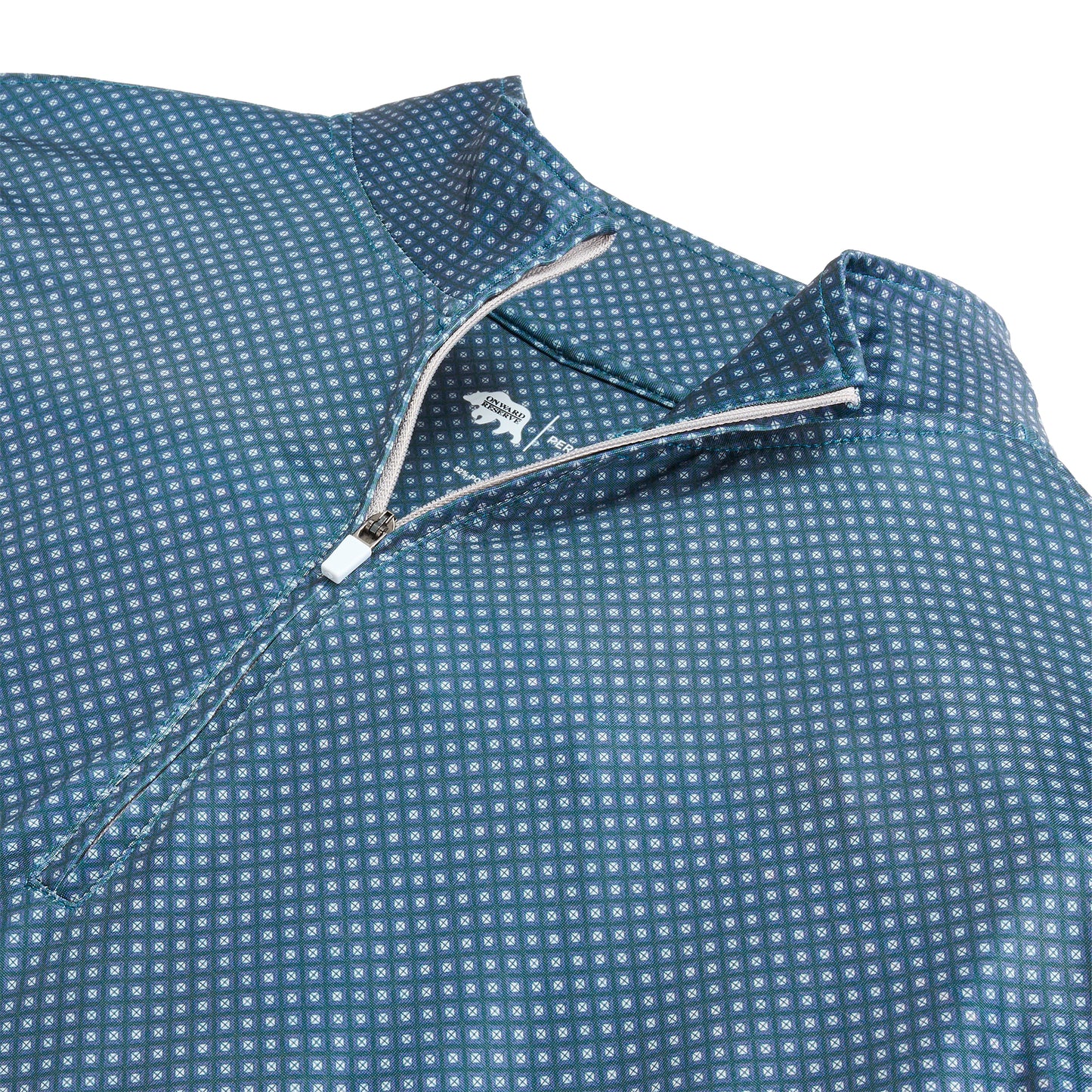 Medallion Printed Flow Performance 1/4 Zip Pullover