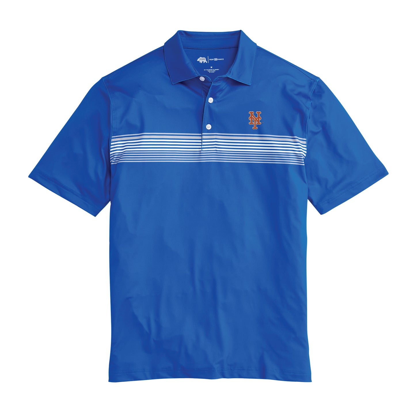 New York Mets Prestwick Printed Performance Polo