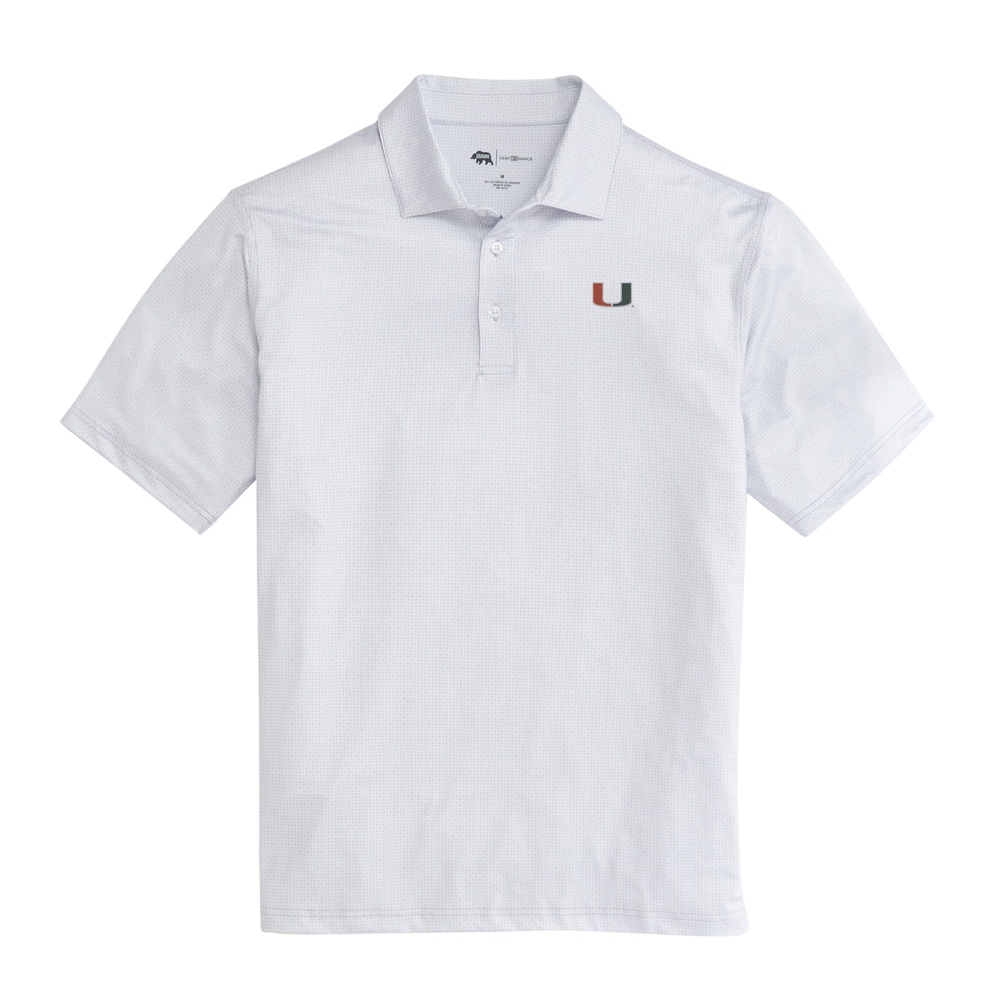 Miami Range Printed Performance Polo