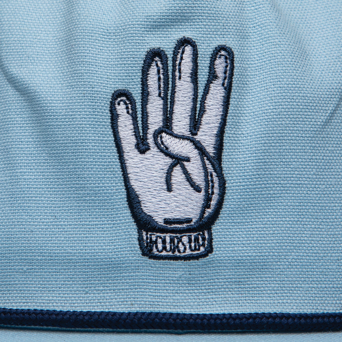Fours Up Rope Hat - Blue