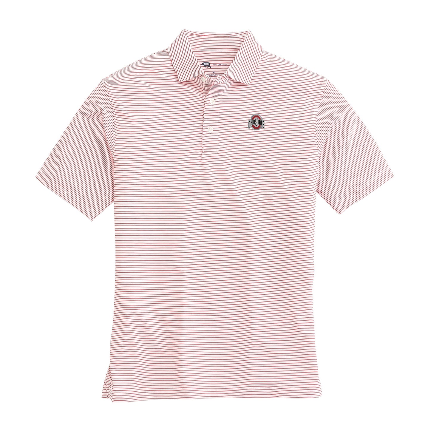 Birdie Stripe Ohio State Performance Polo