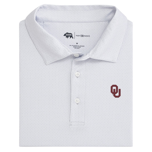 Oklahoma Range Printed Performance Polo