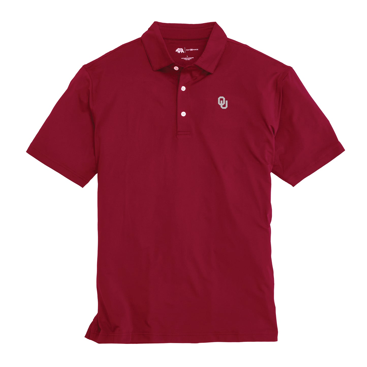 Solid Oklahoma Performance Polo