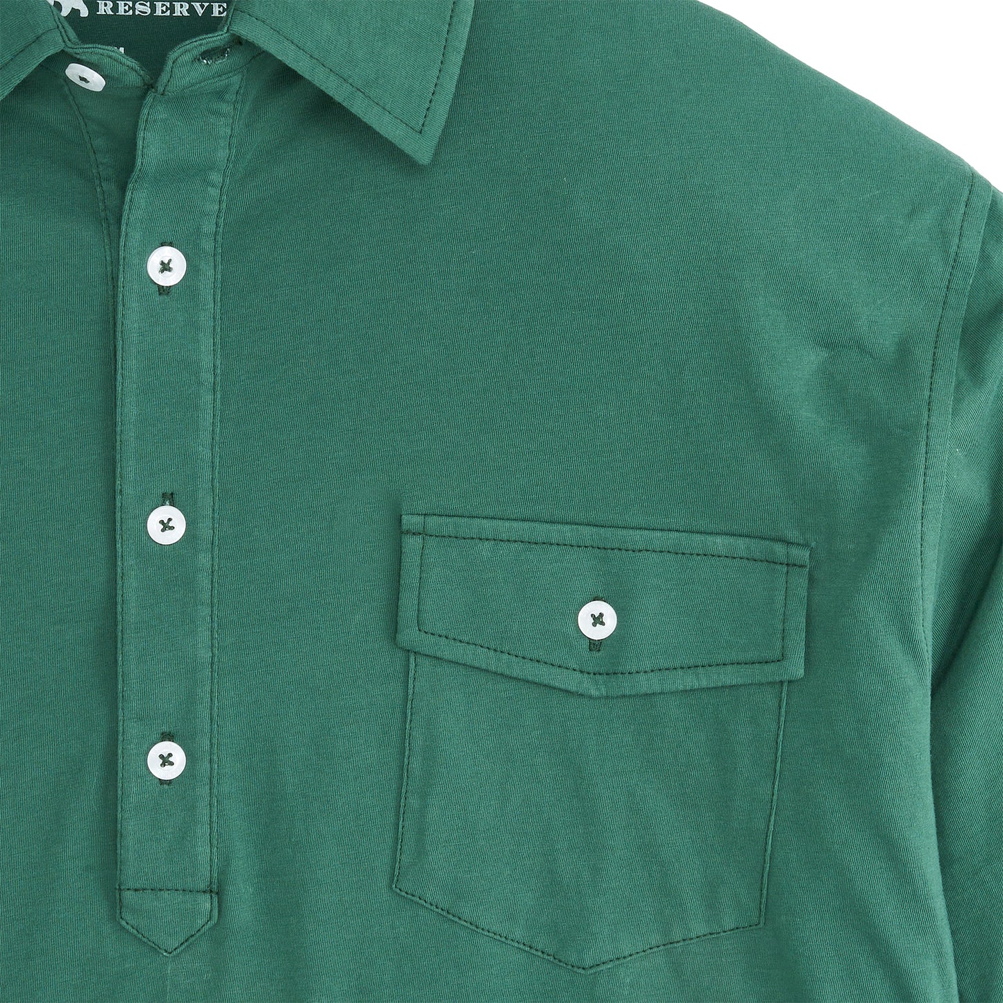 Old School Polo - Posy Green