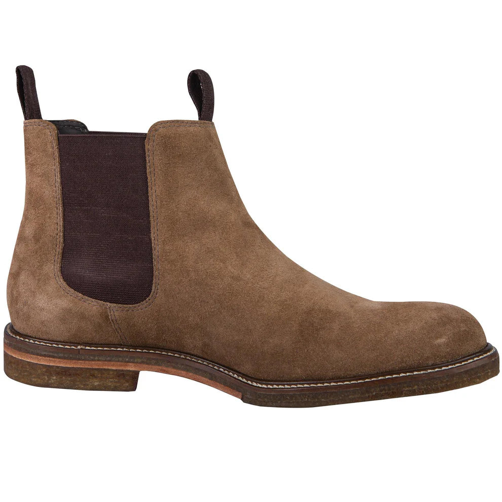 Highland Chelsea Boot - Tan Suede