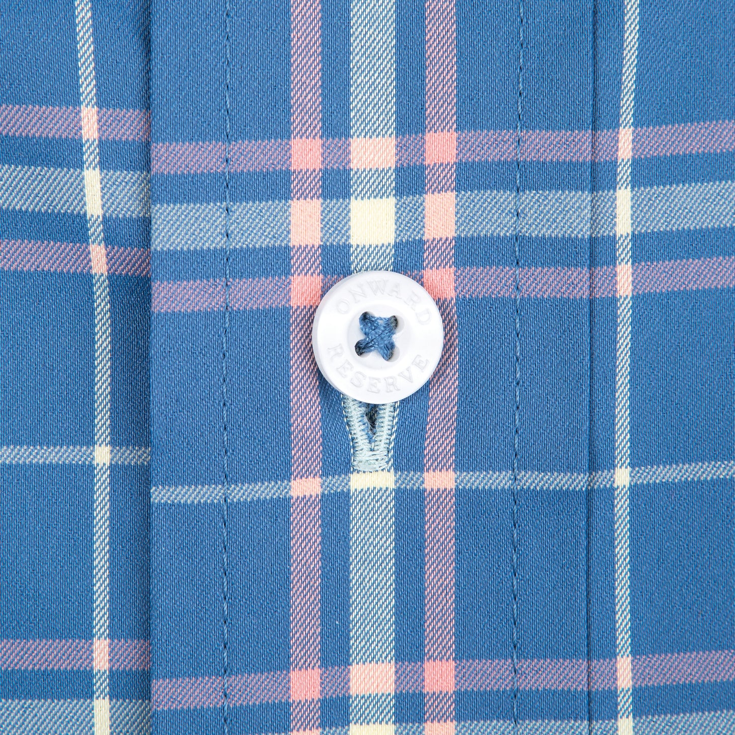 Icennard Short Sleeve Performance Button Down - Federal Blue