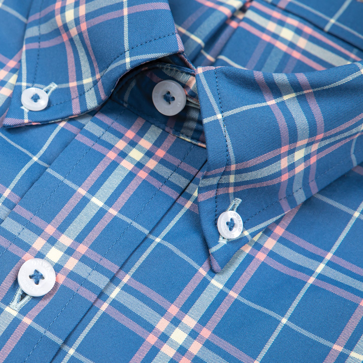 Icennard Short Sleeve Performance Button Down - Federal Blue