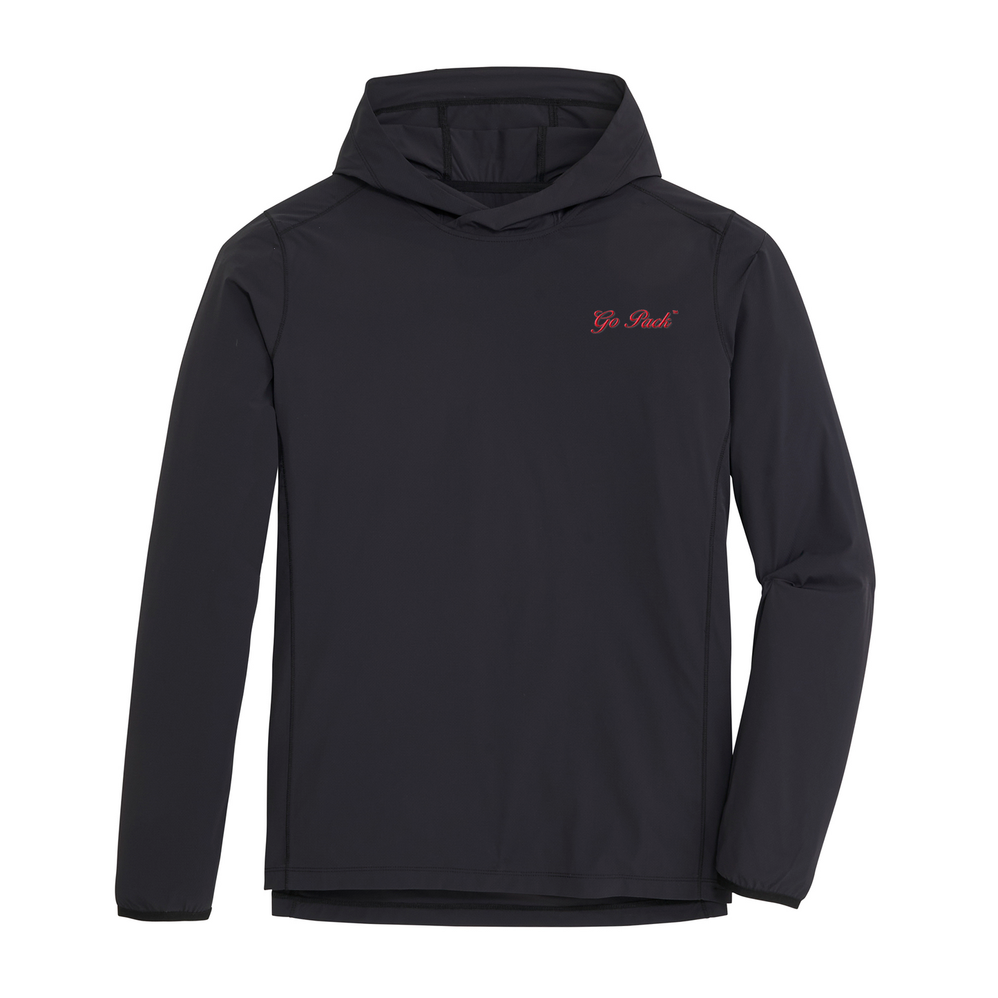 NC State Go Pack Vintage Script Trail Performance Hoodie