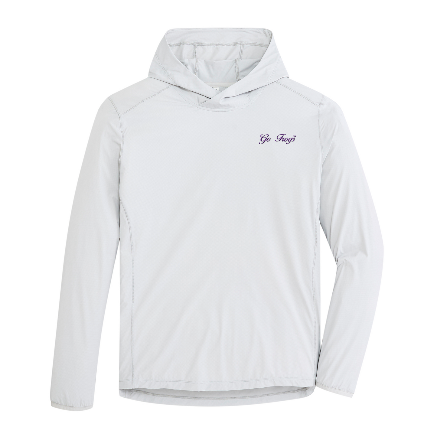 TCU Go Frogs Vintage Script Trail Performance Hoodie