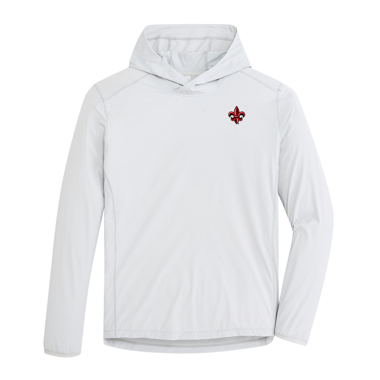 Louisiana Lafayette Fleur de Lis Trail Performance Hoodie