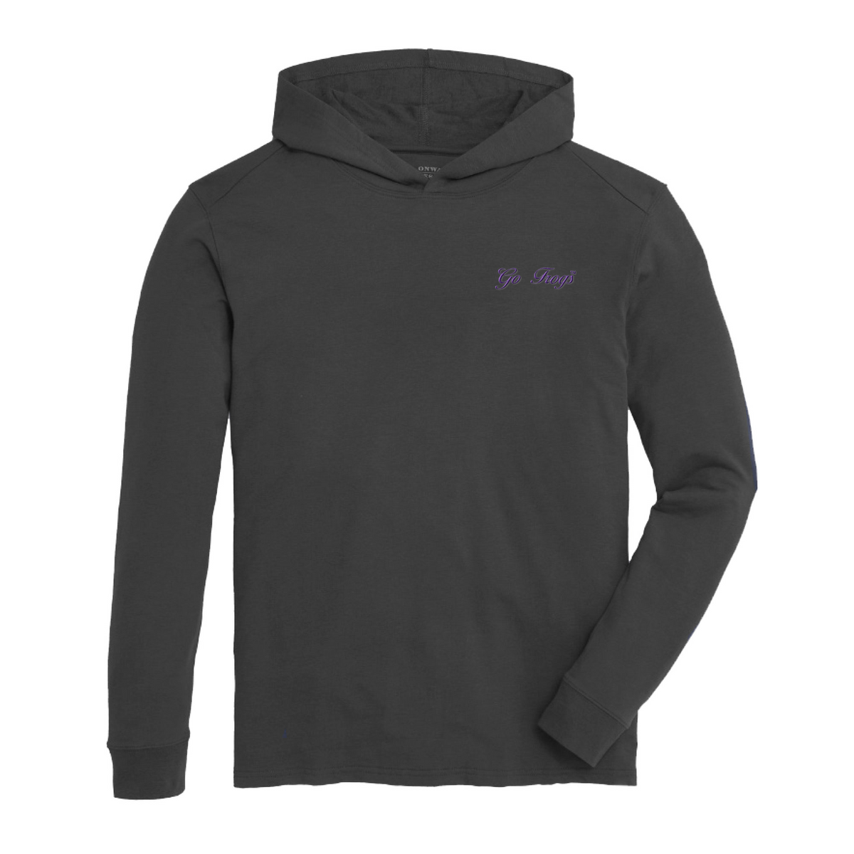 TCU Go Frogs Vintage Script Home Team Hoodie