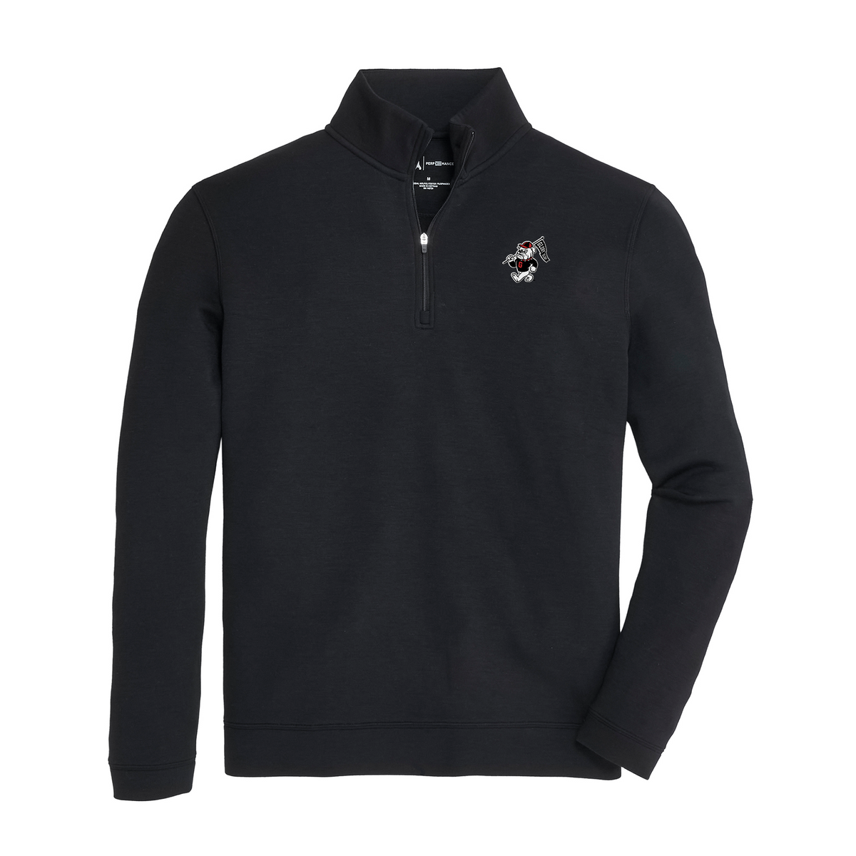 UGA Glory Glory Yeager Performance Pullover - Black