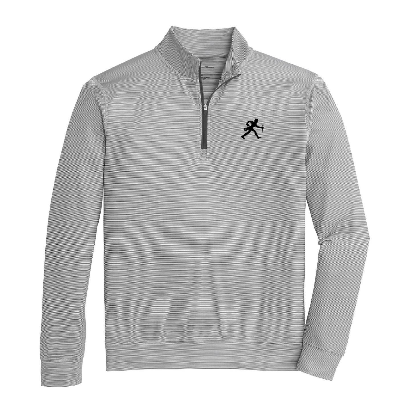 Wake Forest Walking Deacon Hairline Stripe Printed Performance 1/4 Zip