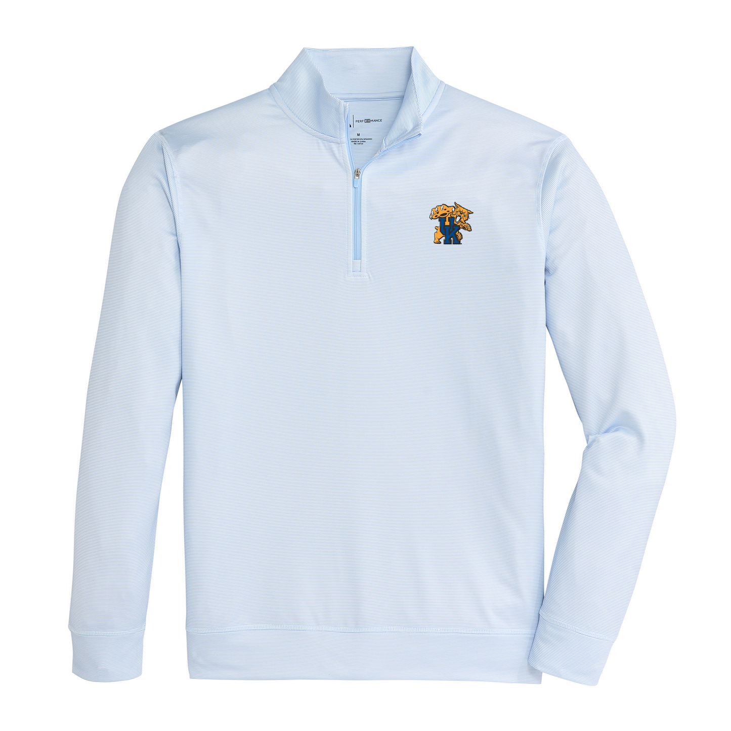 Kentucky Wildcat Hairline Stripe Printed Performance 1/4 Zip