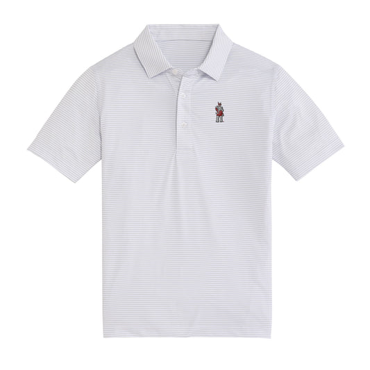 Alabama Big Al Alabama Youth Birdie Polo - Mirage Grey