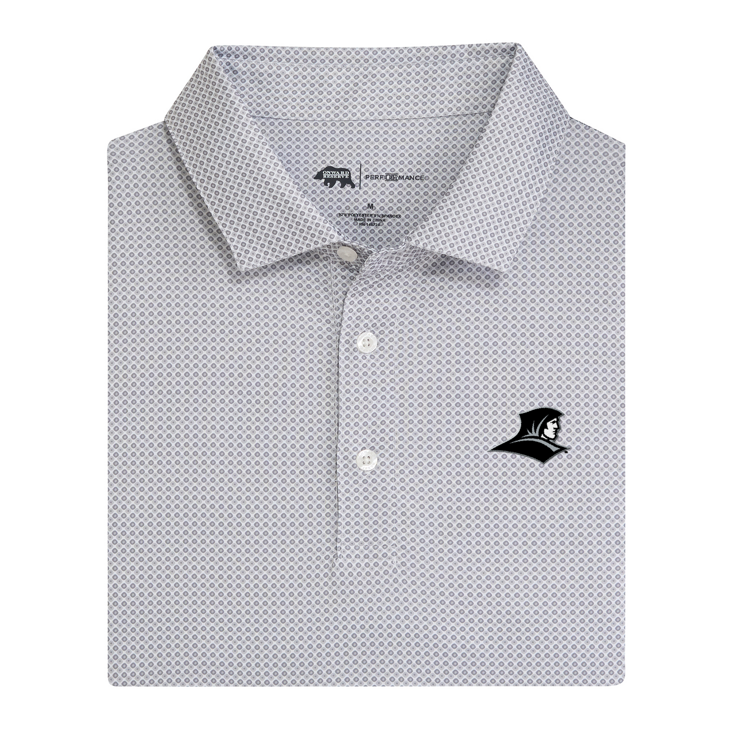 Providence Friar League Printed Performance Polo