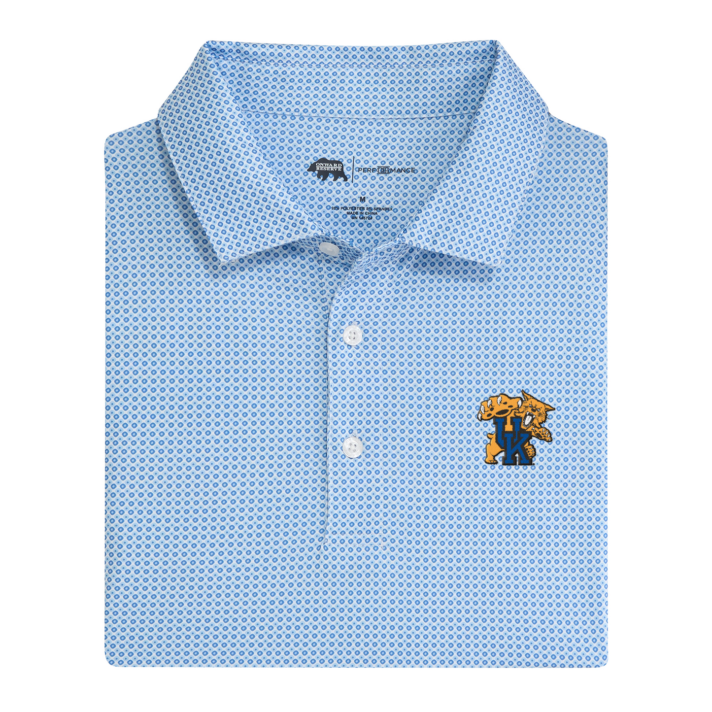 Kentucky Wildcat League Printed Performance Polo