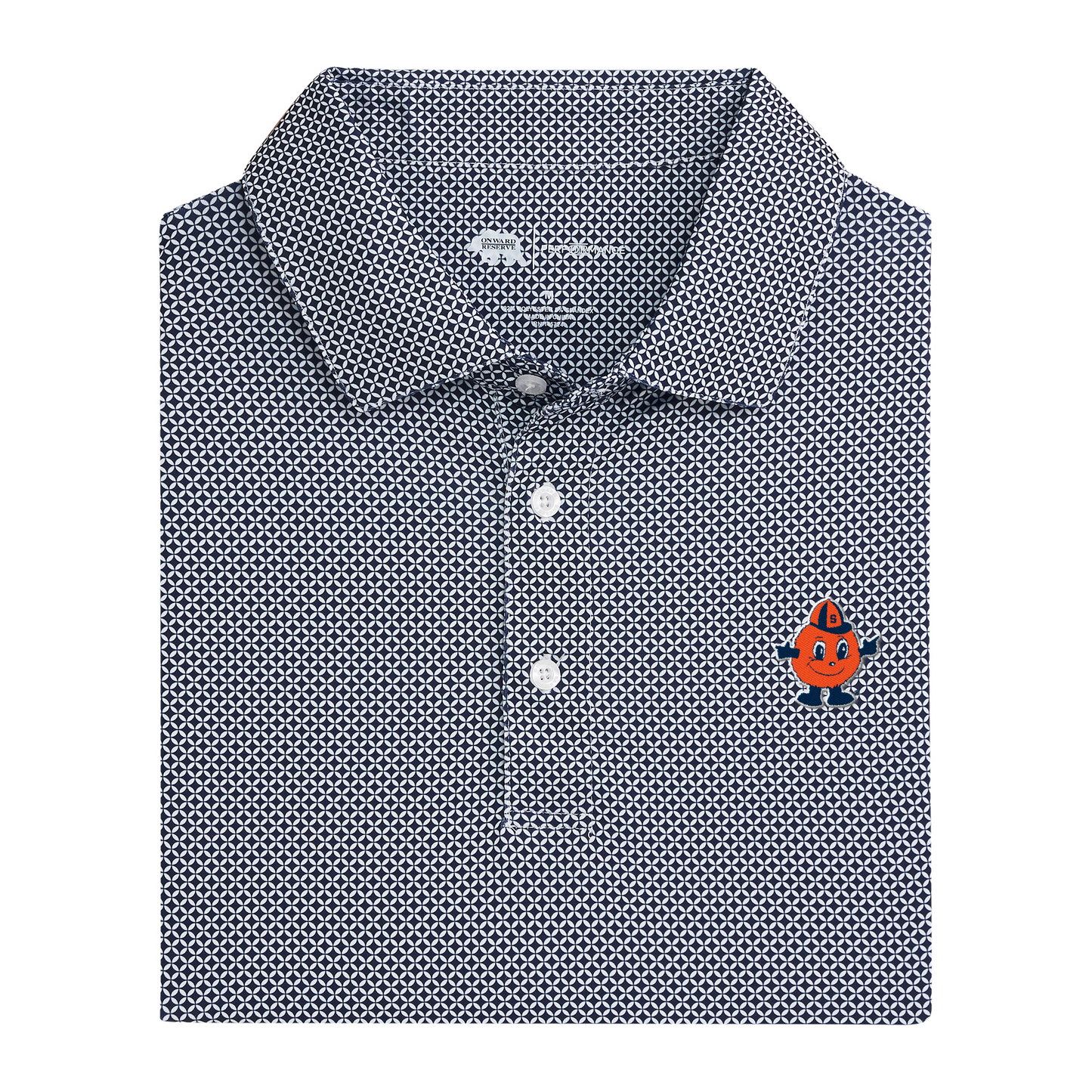 Syracuse Otto Scope Printed Performance Polo