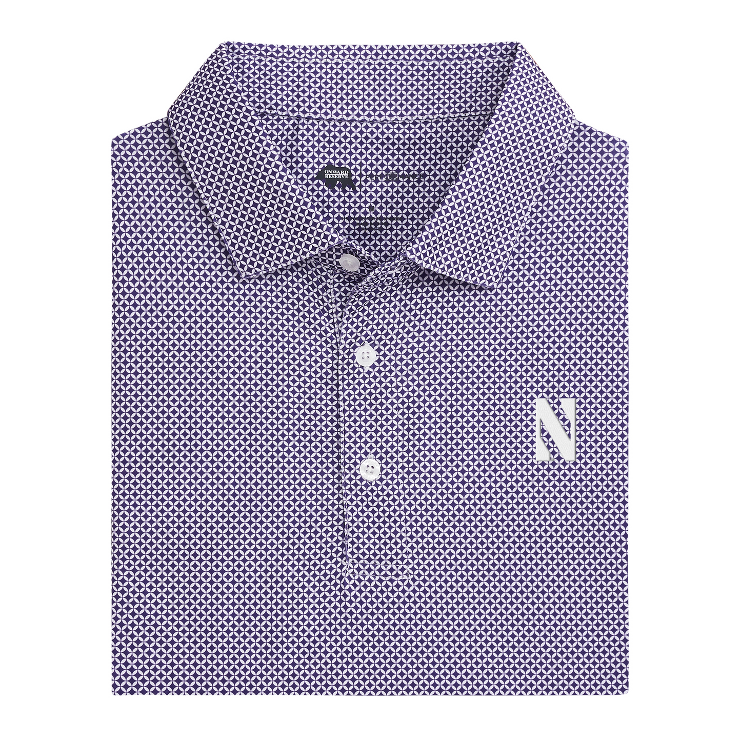 Northwestern N Scope Printed Performance Polo