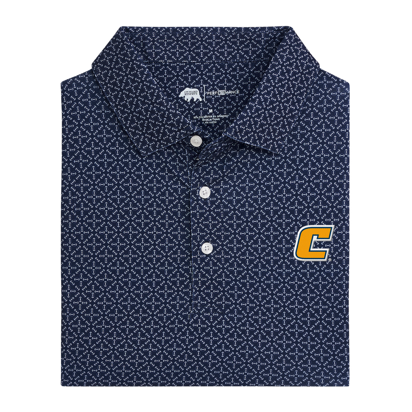 UT Chattanooga C Gameday Printed Performance Polo