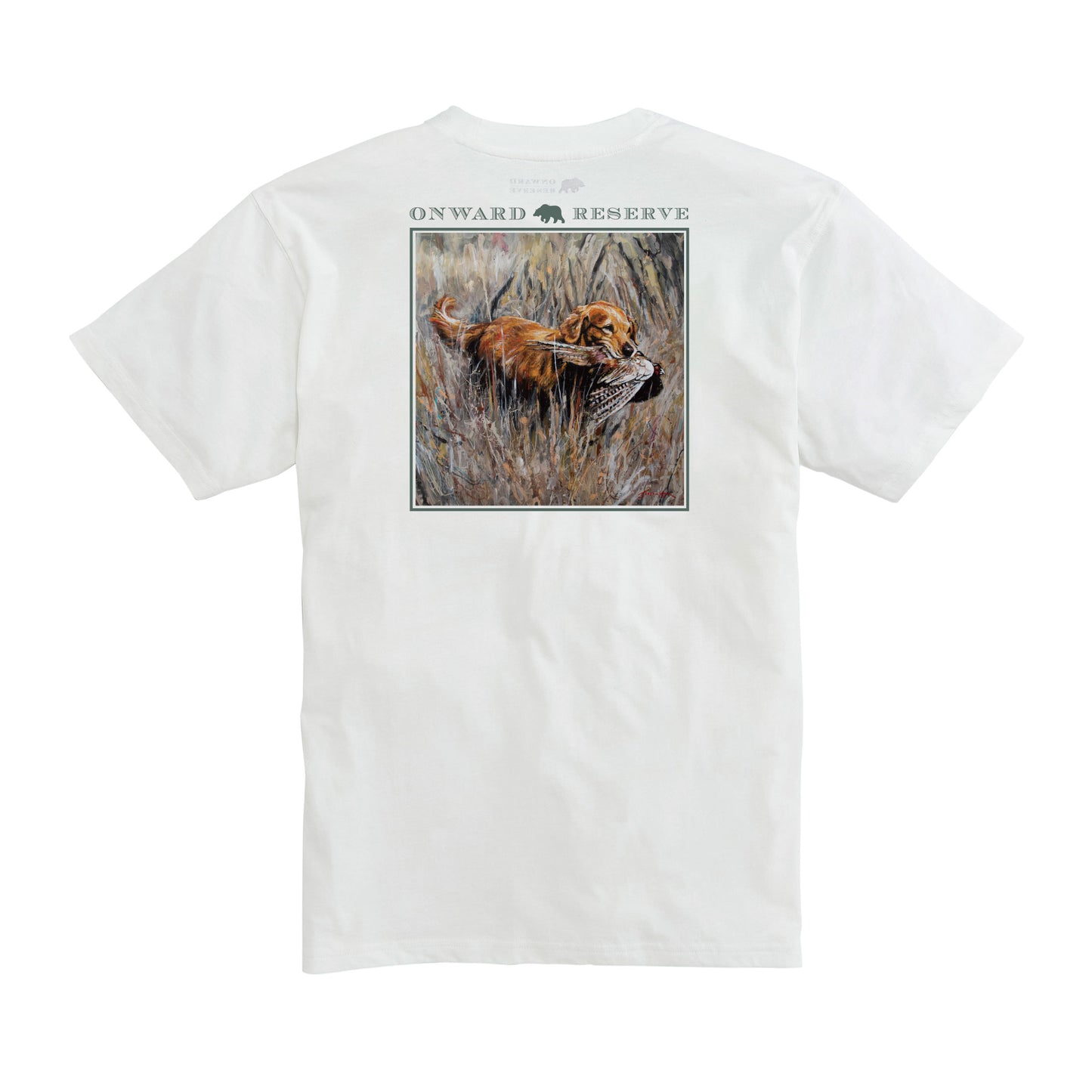Good Shot Jimmy Tee - White