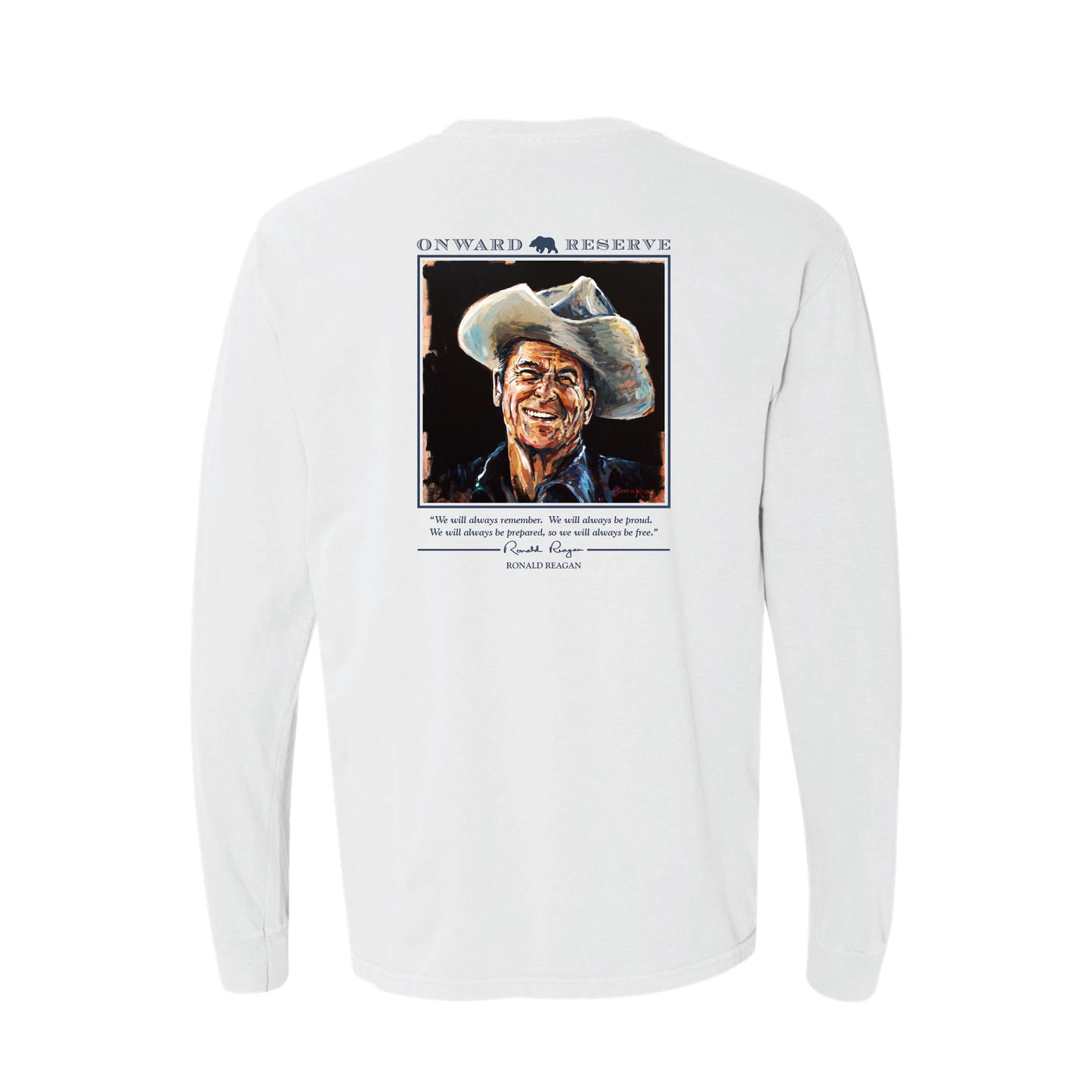 Cowboy Reagan Long Sleeve Tee