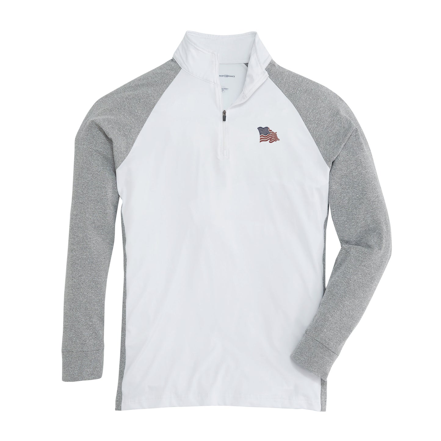 Vintage Flag Lee Performance Pullover - White