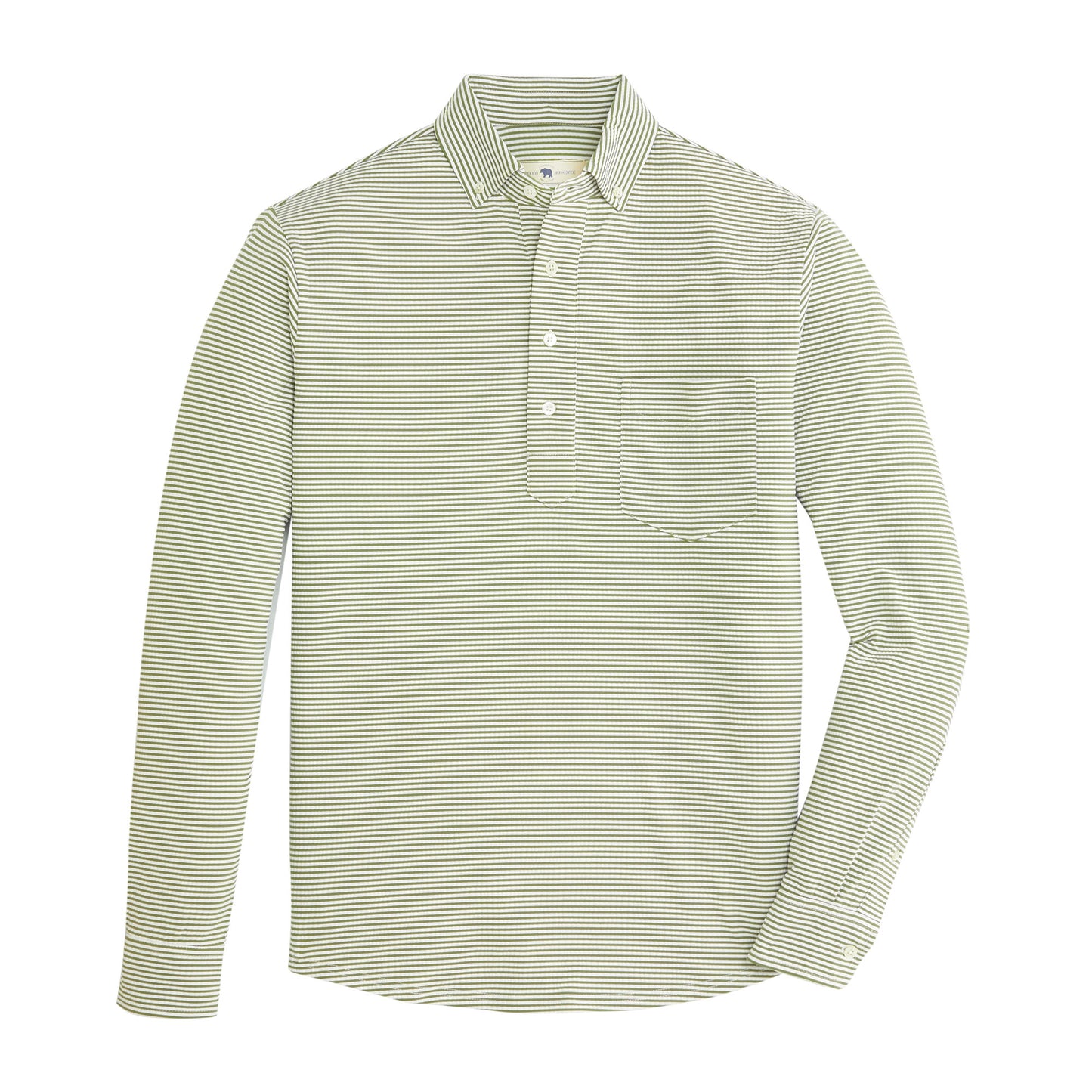 Drift Long Sleeve Shirt - Oil Green