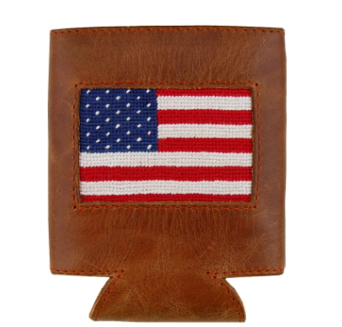 American Flag Can Cooler