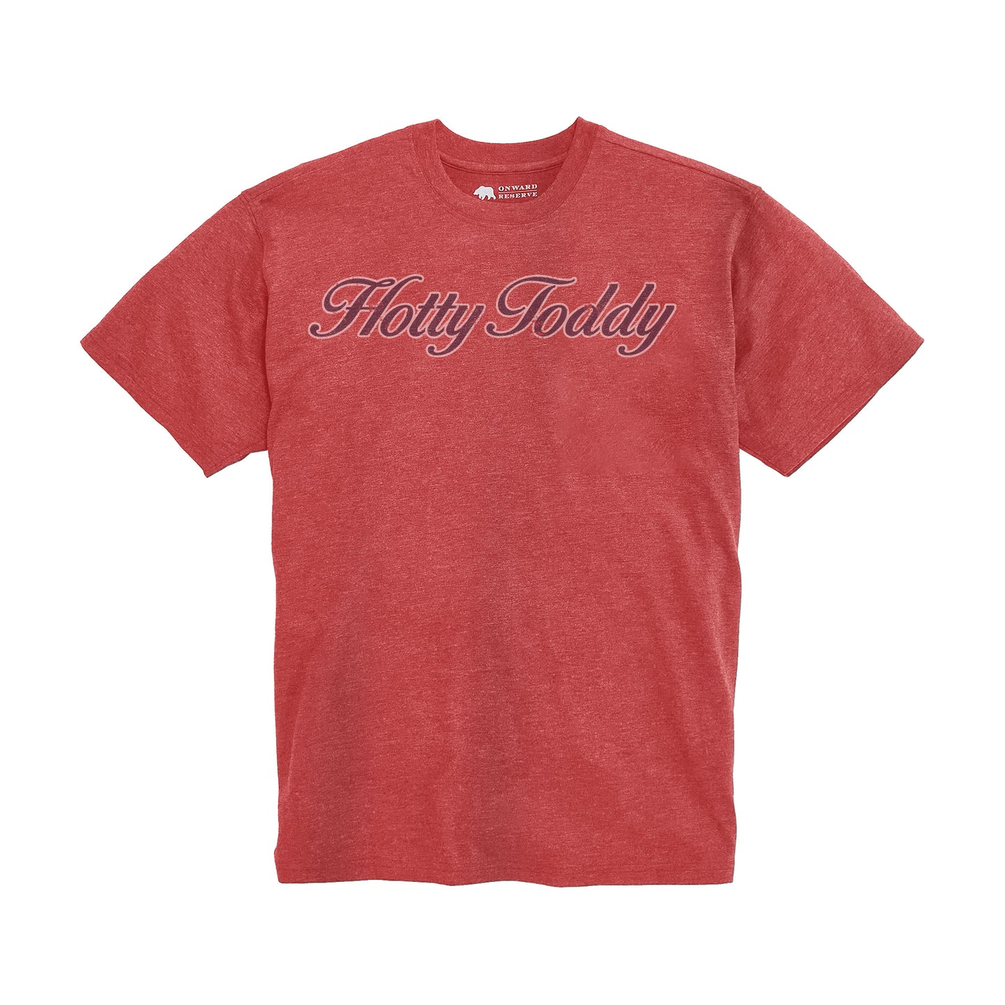Hotty Toddy Script Vintage Wash Tee - Red